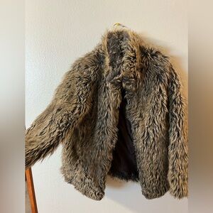Miss London Faux Fur Jacket